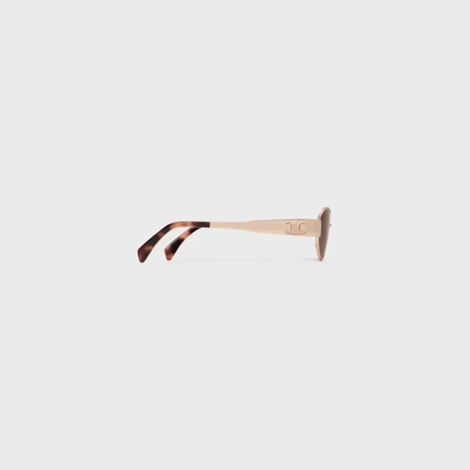 Okulary przeciwsłoneczne Triomphe Metal 01 w kolorze metalicznym Okulary przeciwsłoneczne Triomphe Metal 01 w kolorze metalicznym
