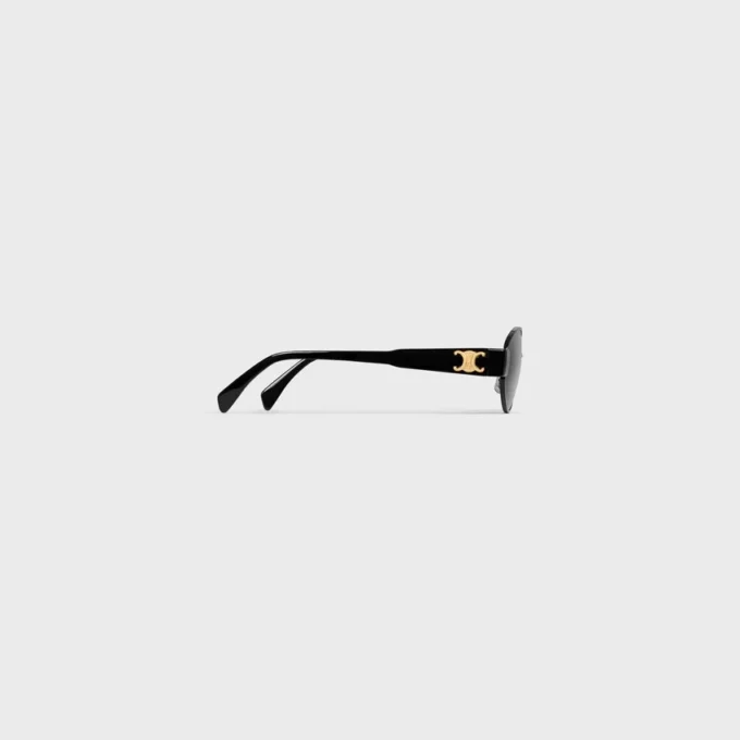 Okulary przeciwsłoneczne Triomphe Metal 01 w kolorze metalicznym Okulary przeciwsłoneczne Triomphe Metal 01 w kolorze metalicznym