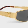Okulary przeciwsłoneczne Triomphe Metal 05 w kolorze metalicznym Okulary przeciwsłoneczne Triomphe Metal 05 w kolorze metalicznym