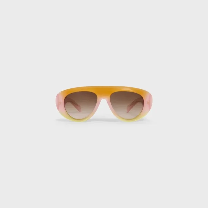 Okulary przeciwsłoneczne Triomphe Stamp 01 z acetatu Okulary przeciwsłoneczne Triomphe Stamp 01 z acetatu