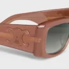 Okulary przeciwsłoneczne Triomphe Xl 01 z acetatu Okulary przeciwsłoneczne Triomphe Xl 01 z acetatu