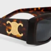 Okulary przeciwsłoneczne Triomphe Xl 01 z acetatu Okulary przeciwsłoneczne Triomphe Xl 01 z acetatu