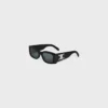 Okulary przeciwsłoneczne Triomphe Xl 01 z acetatu Okulary przeciwsłoneczne Triomphe Xl 01 z acetatu
