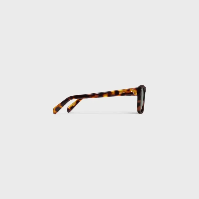 Okulary przeciwsłoneczne z czarną oprawką 42 z acetatu Okulary przeciwsłoneczne z czarną oprawką 42 z acetatu
