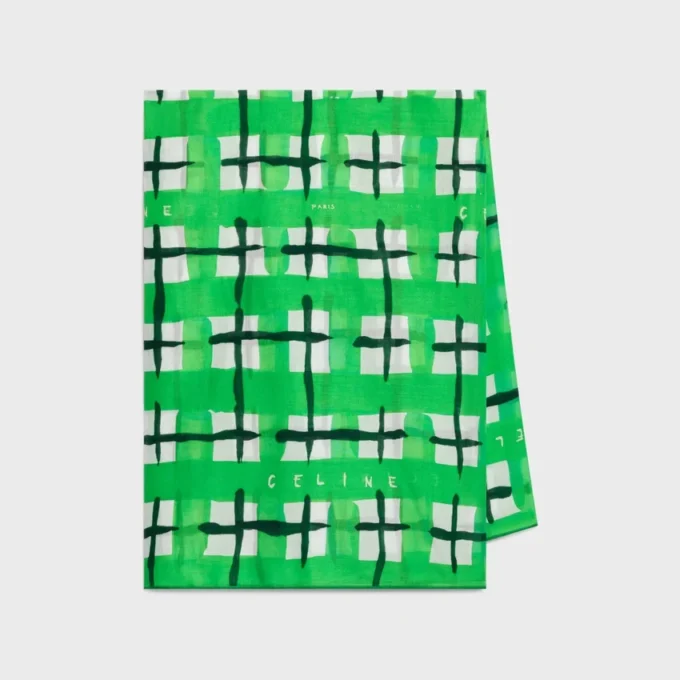 Pareo Sarong z bawełny w kratę
