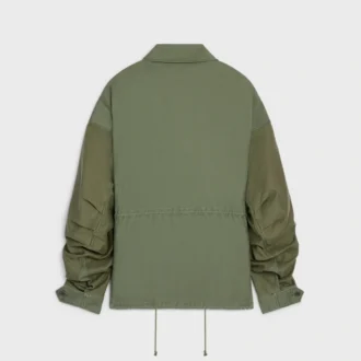 Parka z satyny bawełnianej