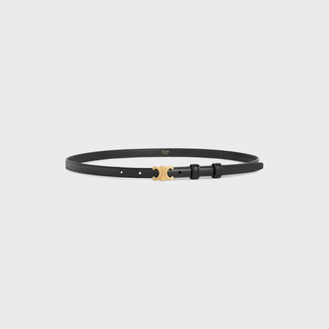 Pasek Triomphe 13 mm ze skóry taurillon Pasek Triomphe 13 mm ze skóry taurillon