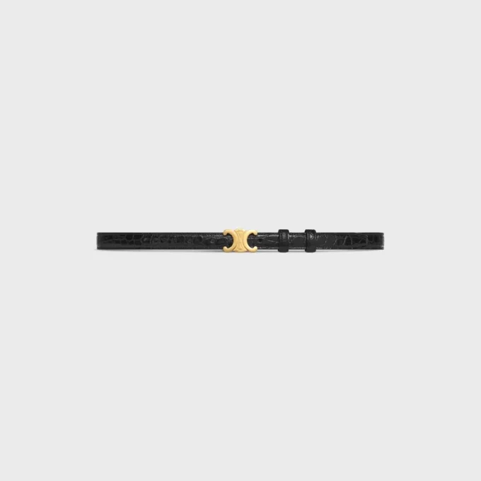 Pasek Triomphe 18 mm ze skóry aligatora Pasek Triomphe 18 mm ze skóry aligatora