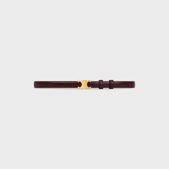Pasek Triomphe 18 mm ze skóry Taurillon Pasek Triomphe 18 mm ze skóry Taurillon