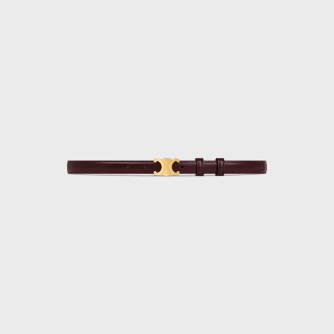 Pasek Triomphe 18 mm ze skóry Taurillon Pasek Triomphe 18 mm ze skóry Taurillon