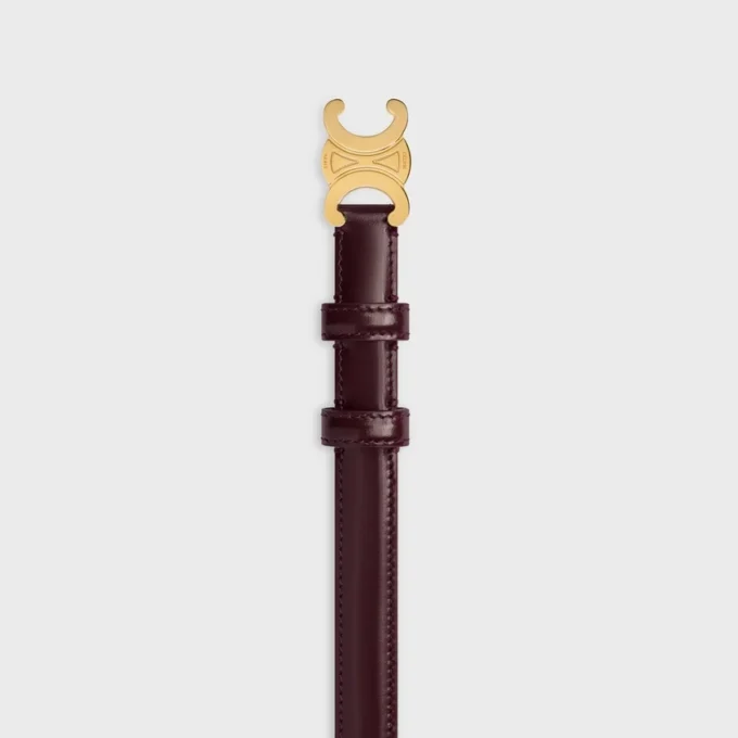 Pasek Triomphe 18 mm ze skóry Taurillon Pasek Triomphe 18 mm ze skóry Taurillon