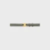 Pasek Triomphe 25 mm ze skóry taurillon Pasek Triomphe 25 mm ze skóry taurillon