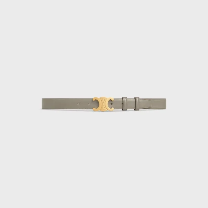 Pasek Triomphe 25 mm ze skóry taurillon Pasek Triomphe 25 mm ze skóry taurillon