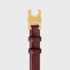 Pasek Triomphe 25 mm ze skóry taurillon Pasek Triomphe 25 mm ze skóry taurillon