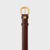 Pasek Vivienne 25 mm ze skóry Taurillon Pasek Vivienne 25 mm ze skóry Taurillon
