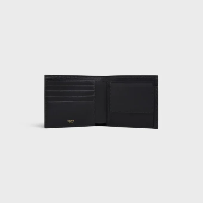 Portfel składany z tkaniny Triomphe Canvas