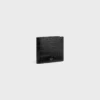 Portfel składany z tłoczonej skóry cielęcej imitującej skórę krokodyla
