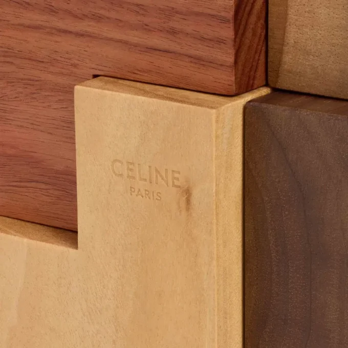 Puzzle Cube w drewnianym etui z naturalnej skóry cielęcej