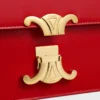 Średnia torba Triomphe Folio z błyszczącej skóry cielęcej Średnia torba Triomphe Folio z błyszczącej skóry cielęcej