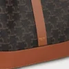 Średnia torba typu bucket z tkaniny Triomphe Canvas i skóry cielęcej Średnia torba typu bucket z tkaniny Triomphe Canvas i skóry cielęcej