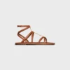 Sandały CELINE Lympia Strappy Jewel ze skóry cielęcej Sandały CELINE Lympia Strappy Jewel ze skóry cielęcej