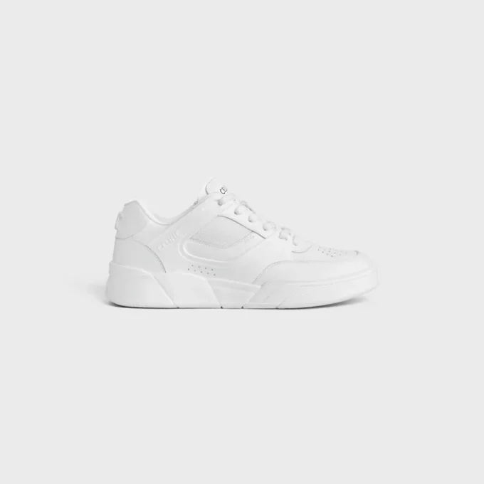 Sneaker Trainer Ct-09 ze skóry cielęcej i siateczki Sneaker Trainer Ct-09 ze skóry cielęcej i siateczki