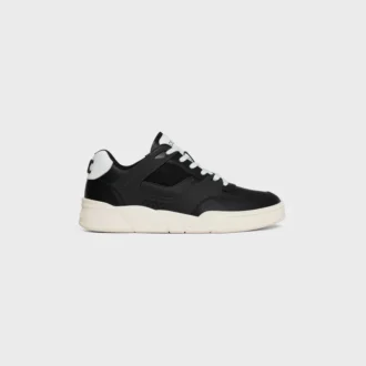 Sneaker Trainer Ct-09 ze skóry cielęcej i siateczki Sneaker Trainer Ct-09 ze skóry cielęcej i siateczki