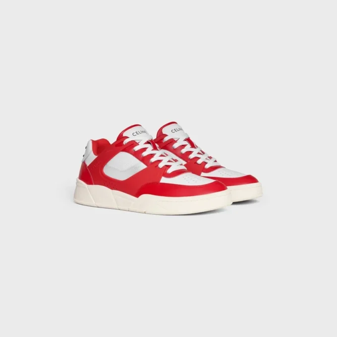 Sneaker Trainer Ct-09 ze skóry cielęcej i siateczki Sneaker Trainer Ct-09 ze skóry cielęcej i siateczki
