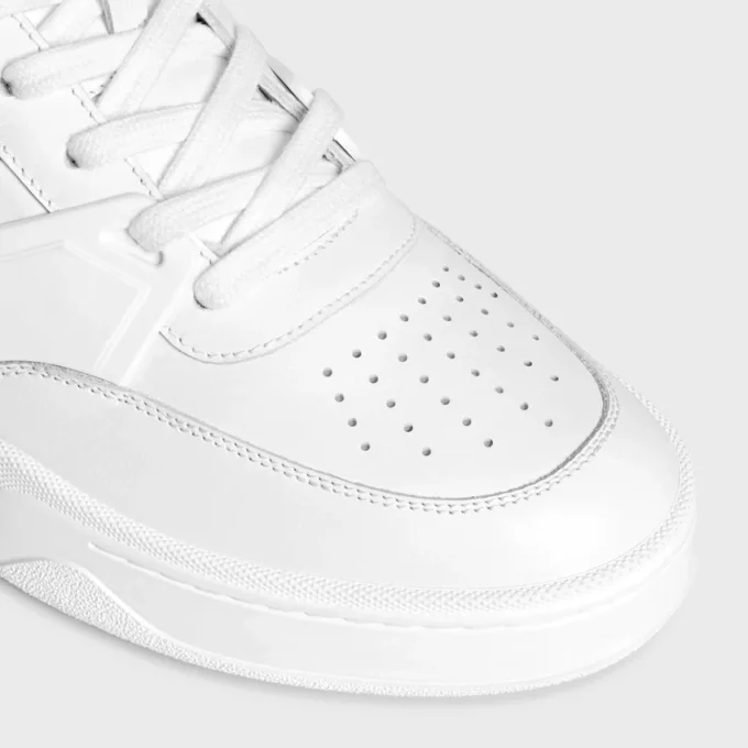 Sneaker Trainer Ct-09 ze skóry cielęcej i siateczki Sneaker Trainer Ct-09 ze skóry cielęcej i siateczki