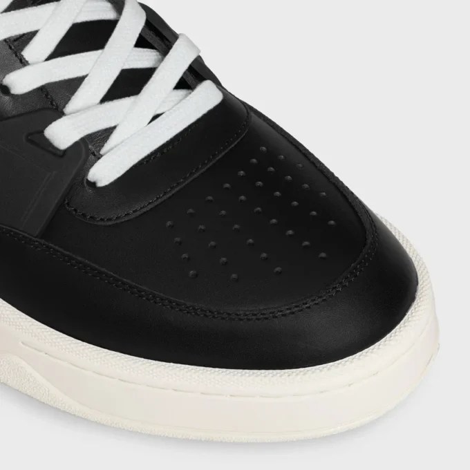 Sneaker Trainer Ct-09 ze skóry cielęcej i siateczki Sneaker Trainer Ct-09 ze skóry cielęcej i siateczki
