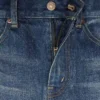 Spódnica midi z ciemnego denimu w stylu Union Wash Spódnica midi z ciemnego denimu w stylu Union Wash