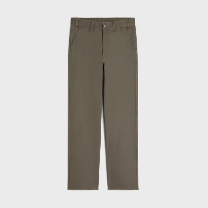 Spodnie chino z bawełnianego twillu Spodnie chino z bawełnianego twillu