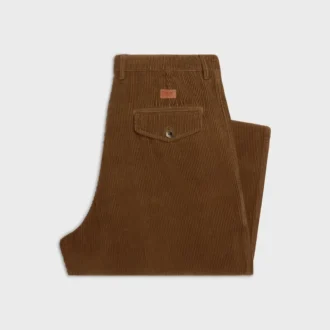 Spodnie chino z sztruksu