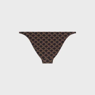 Spodnie do kostiumu kąpielowego z dżerseju z motywem Monogram