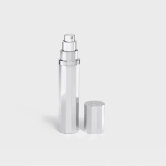 Srebrny spray podróżny i wkłady Eau de Parfum 2 x 15 ml