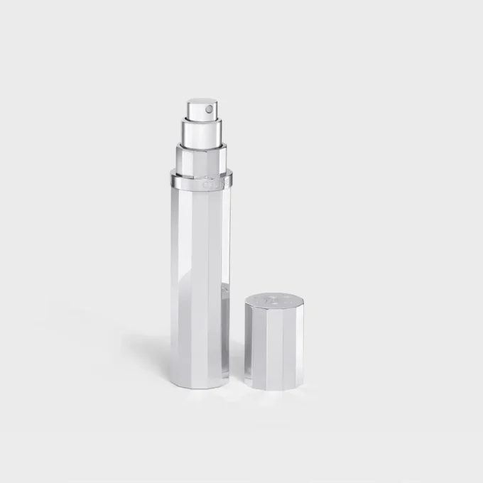 Srebrny spray podróżny i wkłady Eau de Parfum 2 x 15 ml