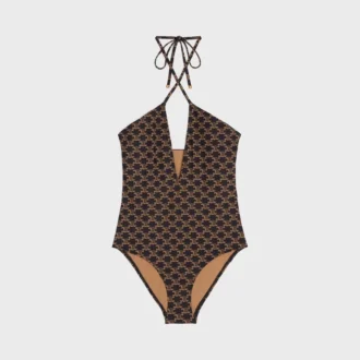 Strój kąpielowy z dzianiny Monogram Strój kąpielowy z dzianiny Monogram