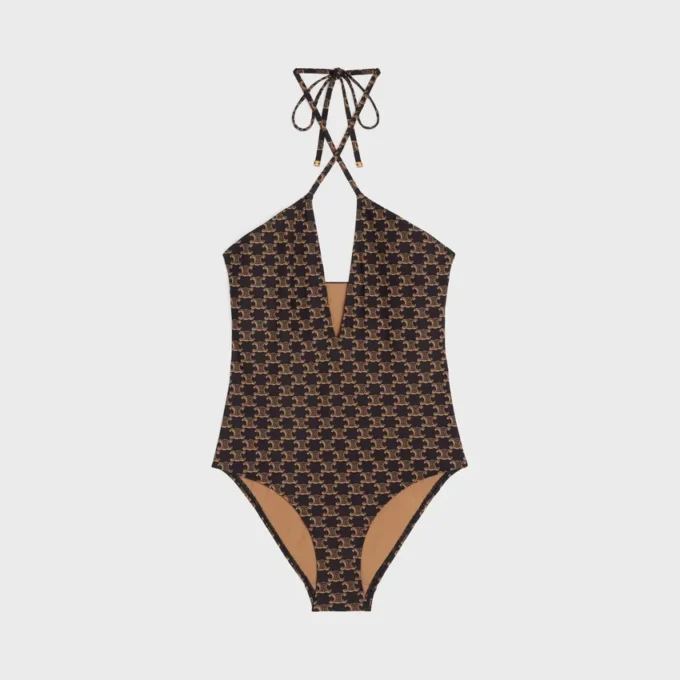 Strój kąpielowy z dzianiny Monogram Strój kąpielowy z dzianiny Monogram