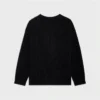 Sweter oversize CELINE z prążkowanej wełny Sweter oversize CELINE z prążkowanej wełny