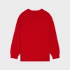 Sweter oversize z dekoltem w serek z kaszmiru Sweter oversize z dekoltem w serek z kaszmiru