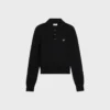 Sweter polo z delikatnej bawełny Sweter polo z delikatnej bawełny