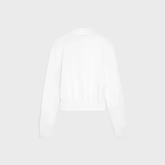 Sweter polo z delikatnej bawełny