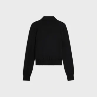 Sweter polo z delikatnej bawełny