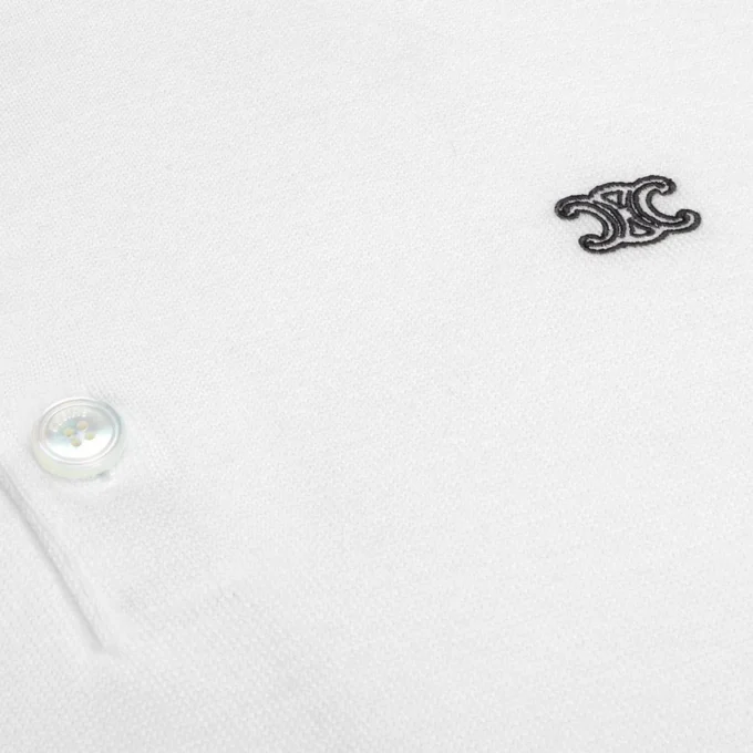 Sweter polo z delikatnej bawełny Sweter polo z delikatnej bawełny