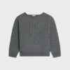 Sweter z dekoltem w łódkę z wełny i kaszmiru Sweter z dekoltem w łódkę z wełny i kaszmiru