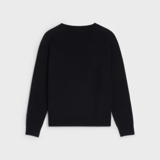 Sweter z dekoltem w serek Triomphe z tradycyjnego kaszmiru