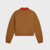 Sweter z dekoltem w serek z kaszmiru Sweter z dekoltem w serek z kaszmiru