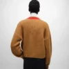 Sweter z dekoltem w serek z kaszmiru Sweter z dekoltem w serek z kaszmiru
