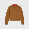 Sweter z dekoltem w serek z kaszmiru Sweter z dekoltem w serek z kaszmiru