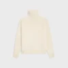 Sweter z golfem z bezszwowego kaszmiru Sweter z golfem z bezszwowego kaszmiru